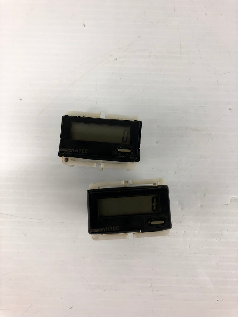 Omron H7EC Digital Counter - Lot of 2