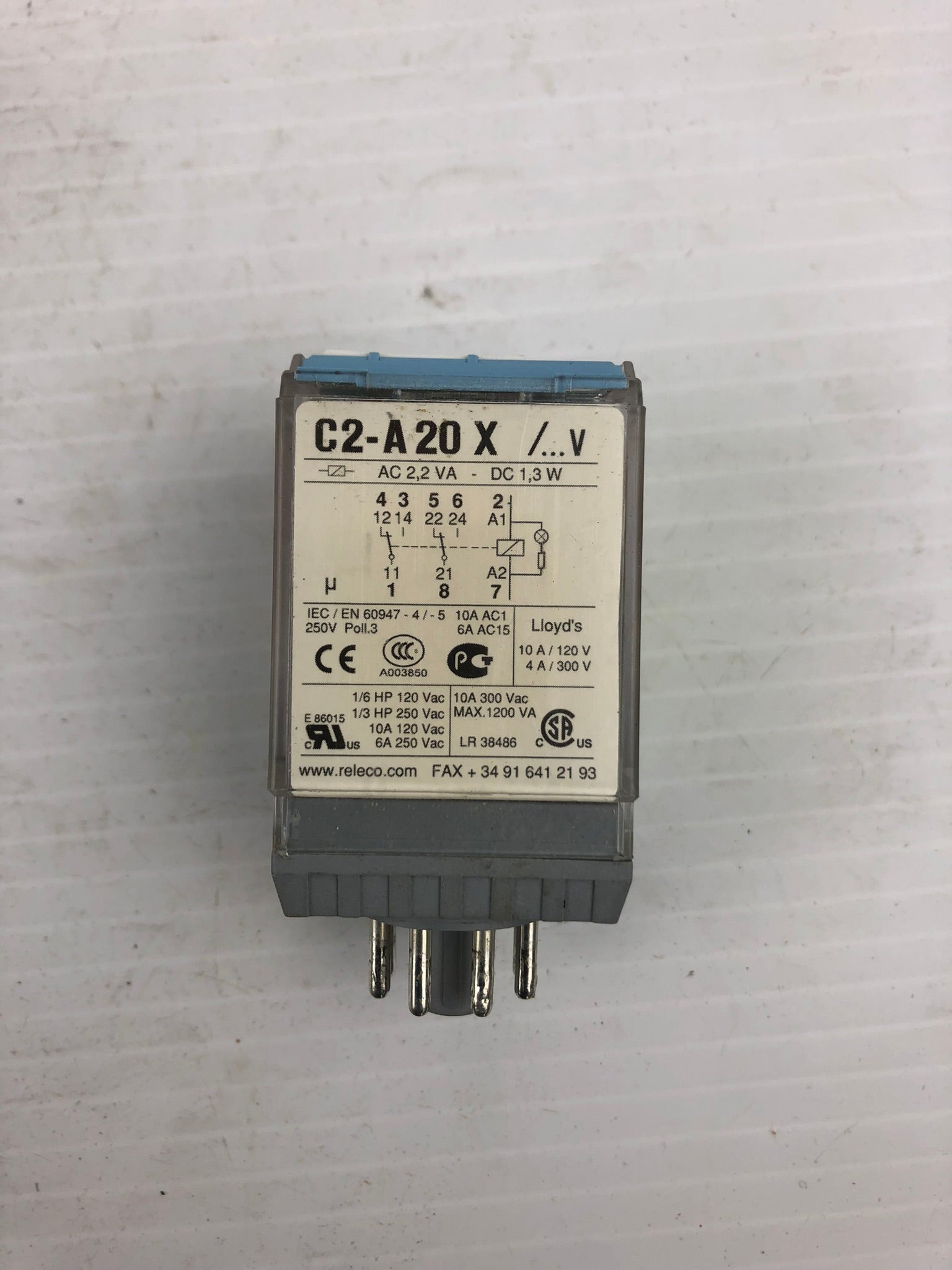 Releco MR-C C2-A20X Relay - Lot of 4