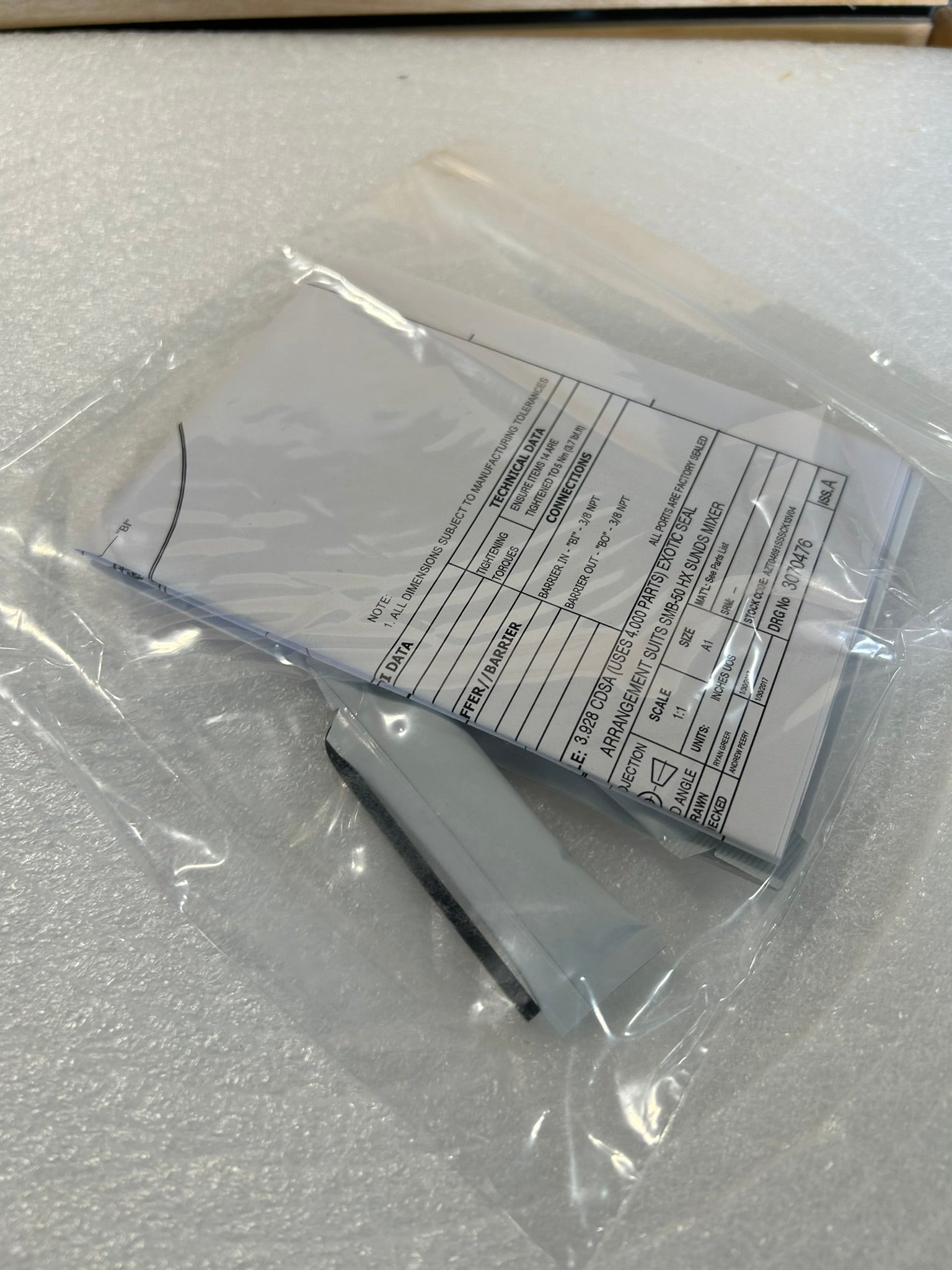 AES Seal CDSA EX Mechanical Seal AESSEAL AZT04691SSSCK13V04