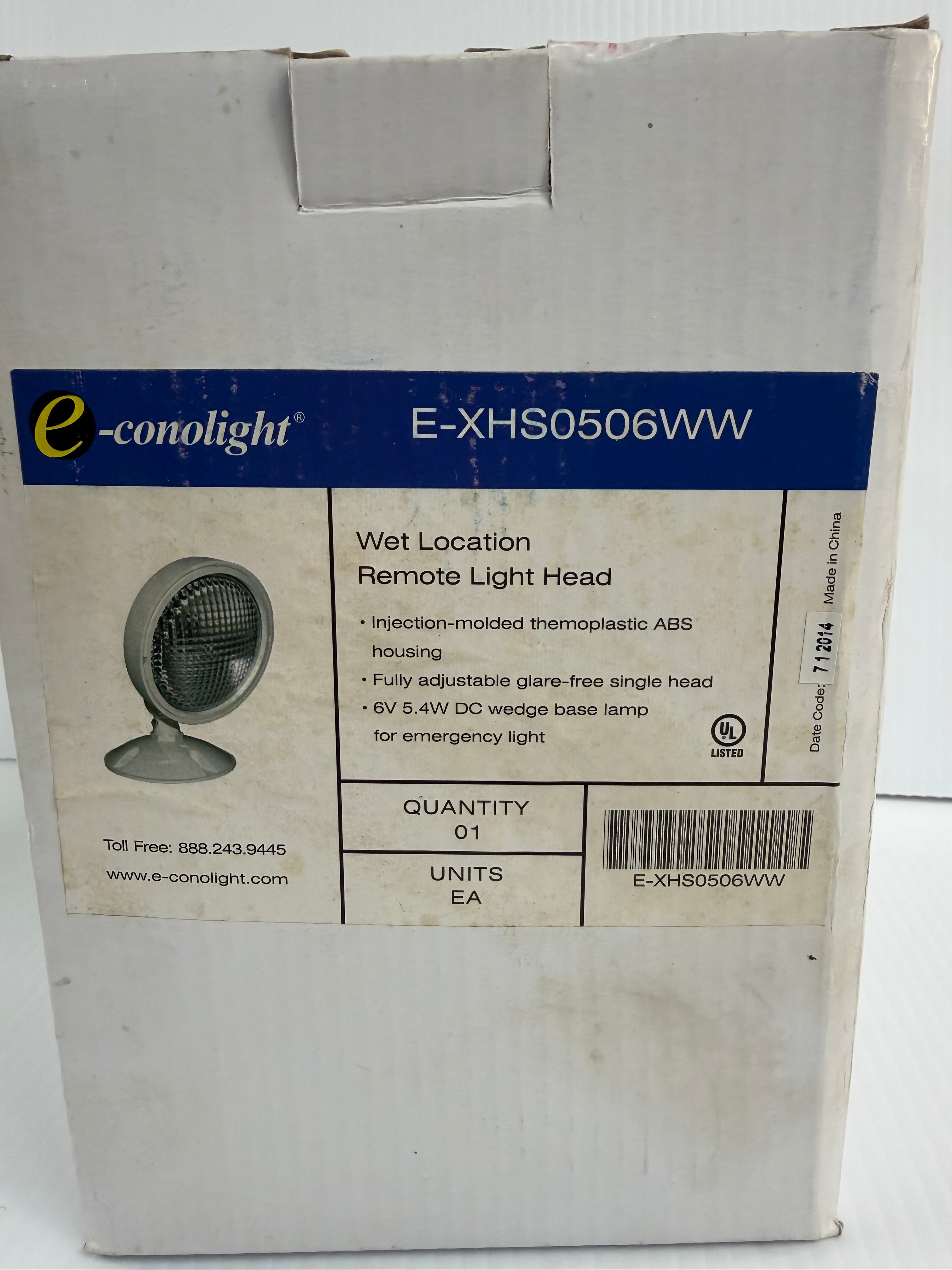 E-conolight Wet Location Remote Light Head E-XHS0506WW