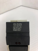 Allen-Bradley 1492-FB3J60-L Fuse Holder Ser. B 600V 60A - Lot of 2