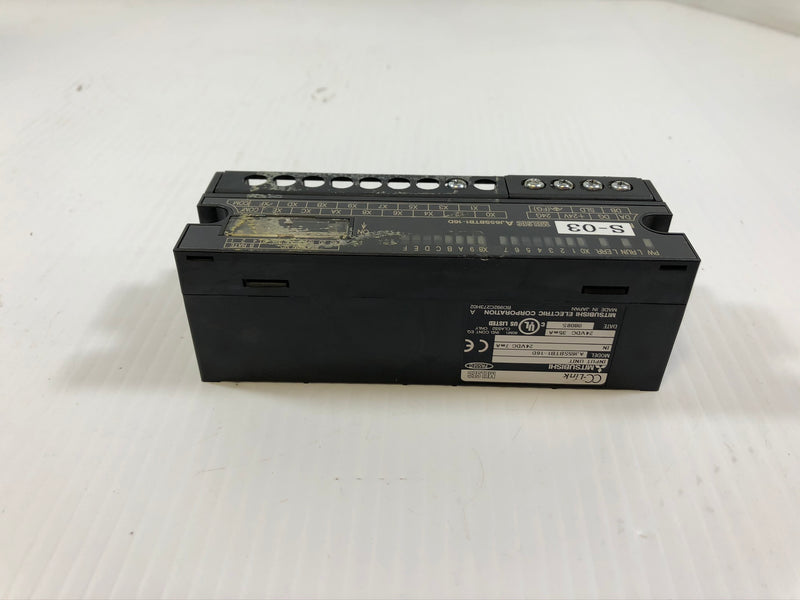 Mitsubishi Melsec AJ65SBTB1-16D CC-Link Input Unit 24VDC 7mA