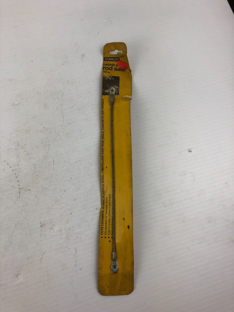 Stanley 15-410 Carbide Grit Rod Saw 10"