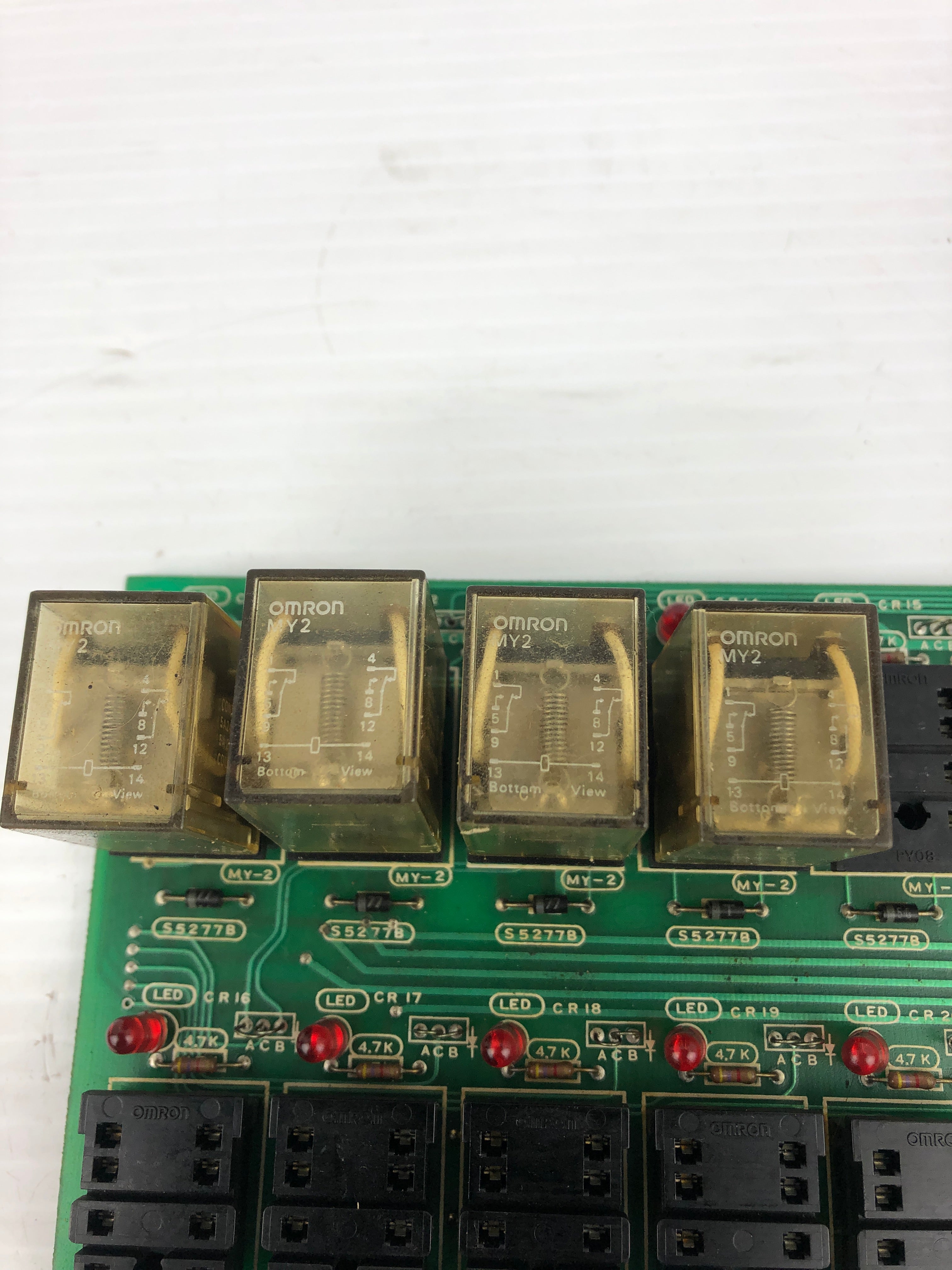 Okuma E3900-596-002 CR Card2 Relay Board with 4 Relays