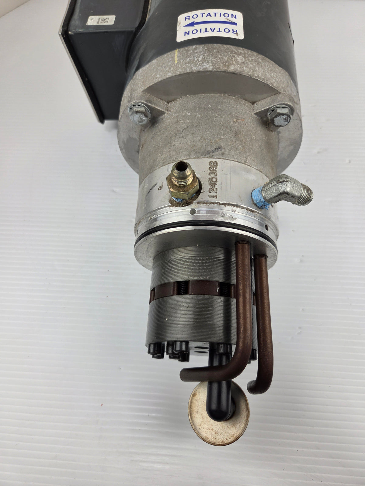 Marathon G575 2HP 1725 RPM 1PH Motor TVH56B17F5306L with Pump Assembly 115/230V