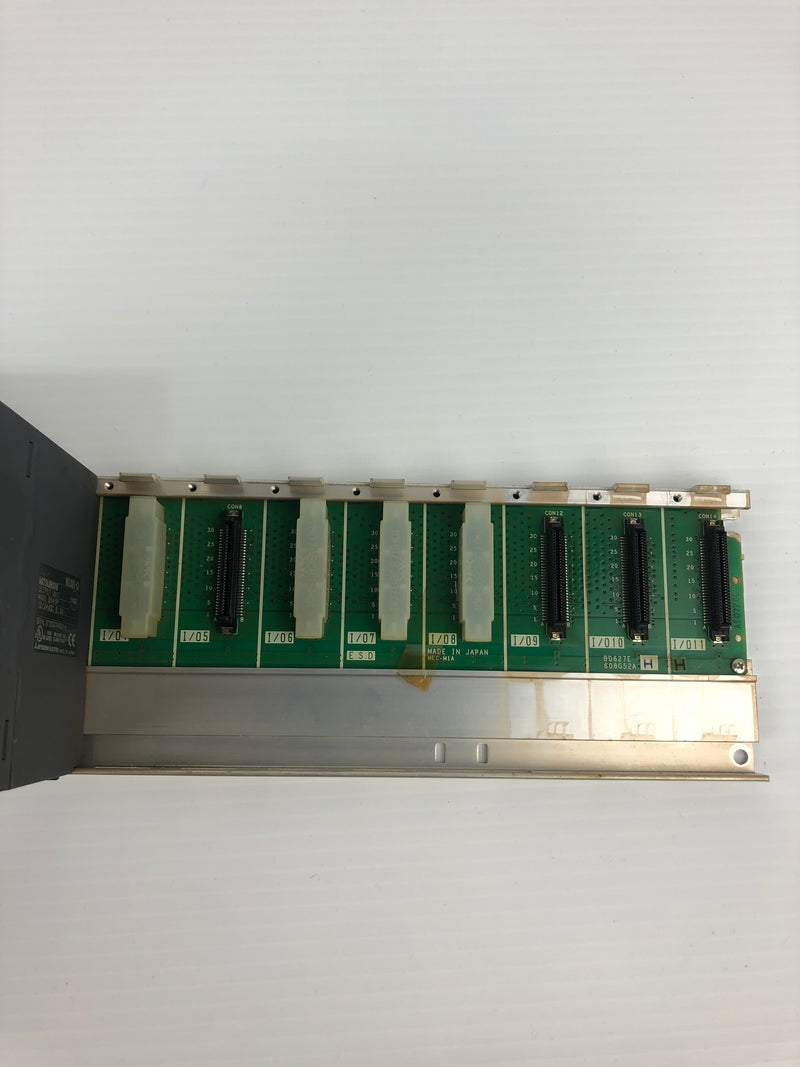 Mitsubishi Q312B Base Unit Model with Q02CPU and I/O QX41 QY41P