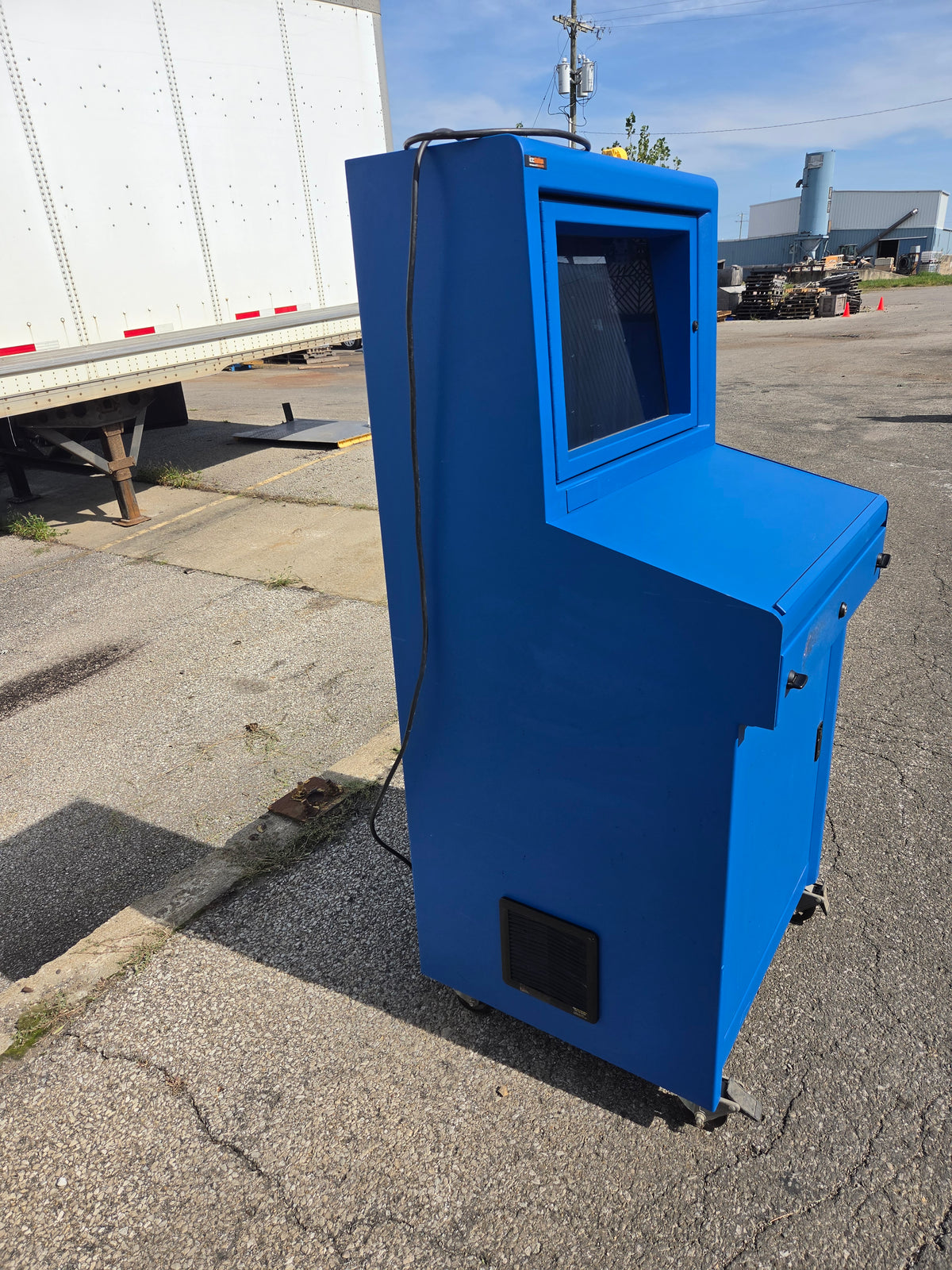 ITS Enclosures IS603027-12-B Icestation Mobile Computer Cabinet Enclosure 39497
