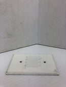 Leviton 001-88079 White One Gang Wall Plate P760-W - Lot of 8