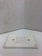 Leviton 001-88079 White One Gang Wall Plate P760-W - Lot of 8