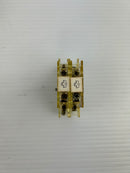 Allen Bradley 195-GA11 Auxiliary Contact Block Series A - Lot of 2