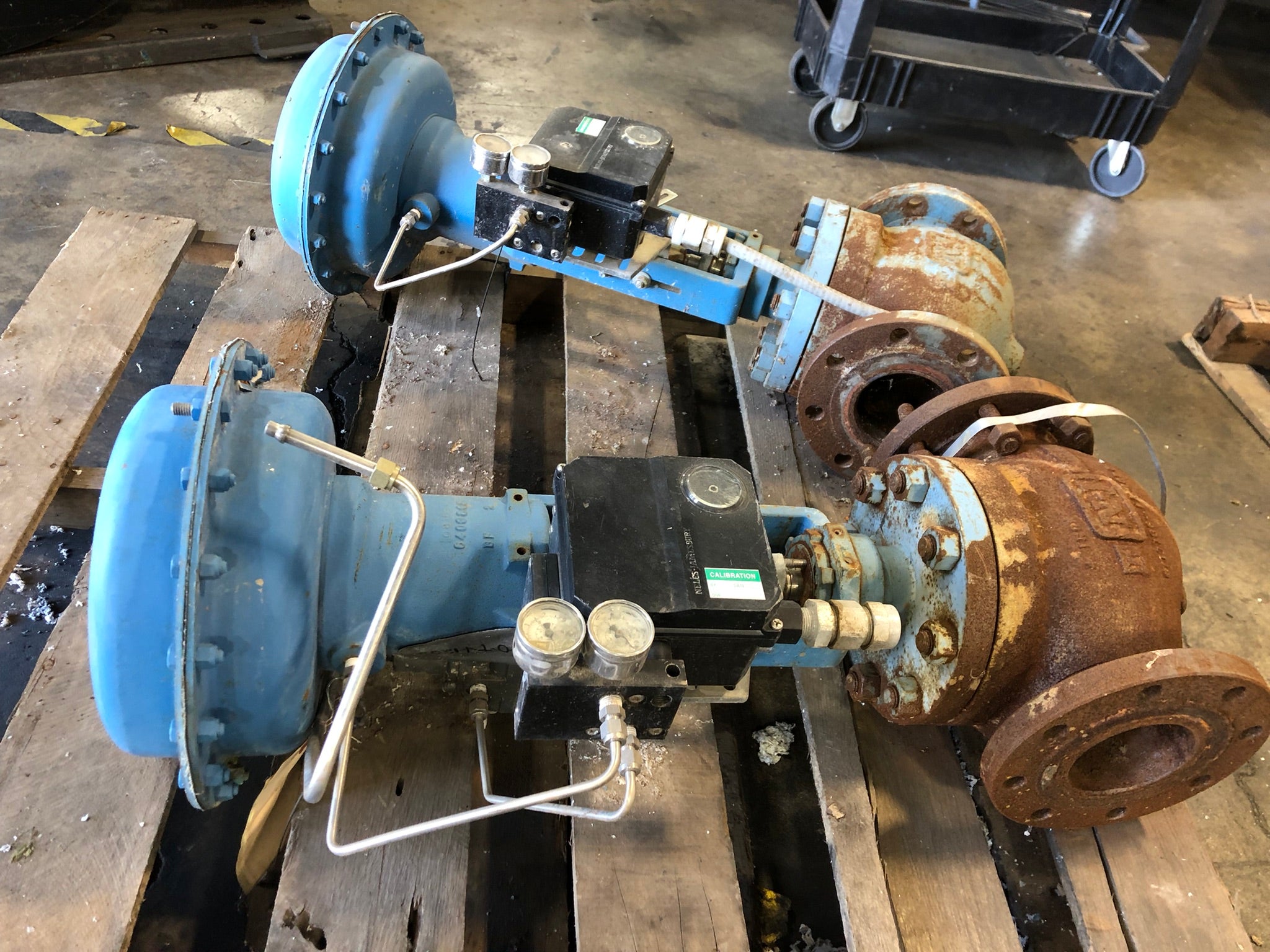 Neles Jamesbury C110N0C32CC8P #4 Butterfly Valve Pneumatic Actuator