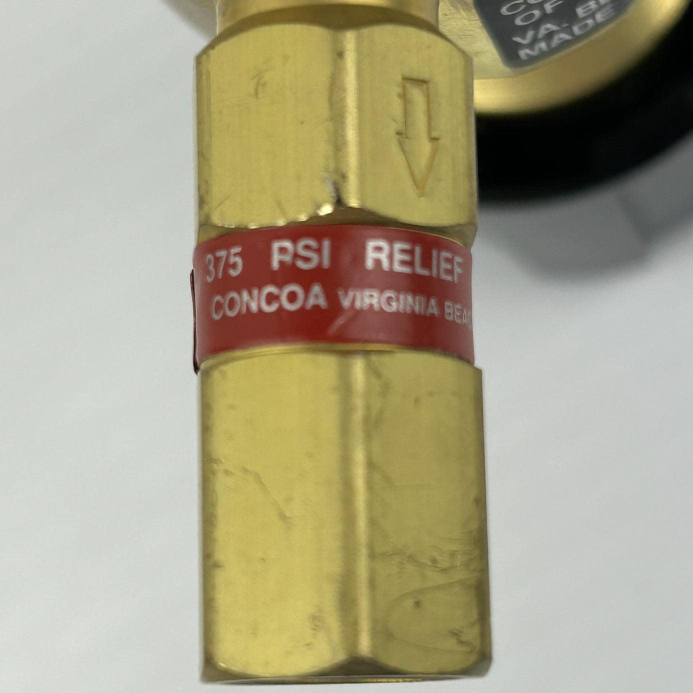 Concoa 405-3001 Gas Regulator 400 Series 375 PSI