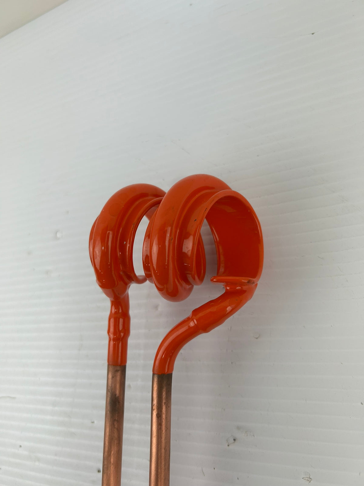 High Frequency Copper Tube Induction Heating Coil for Welding TT1-37MM Orange