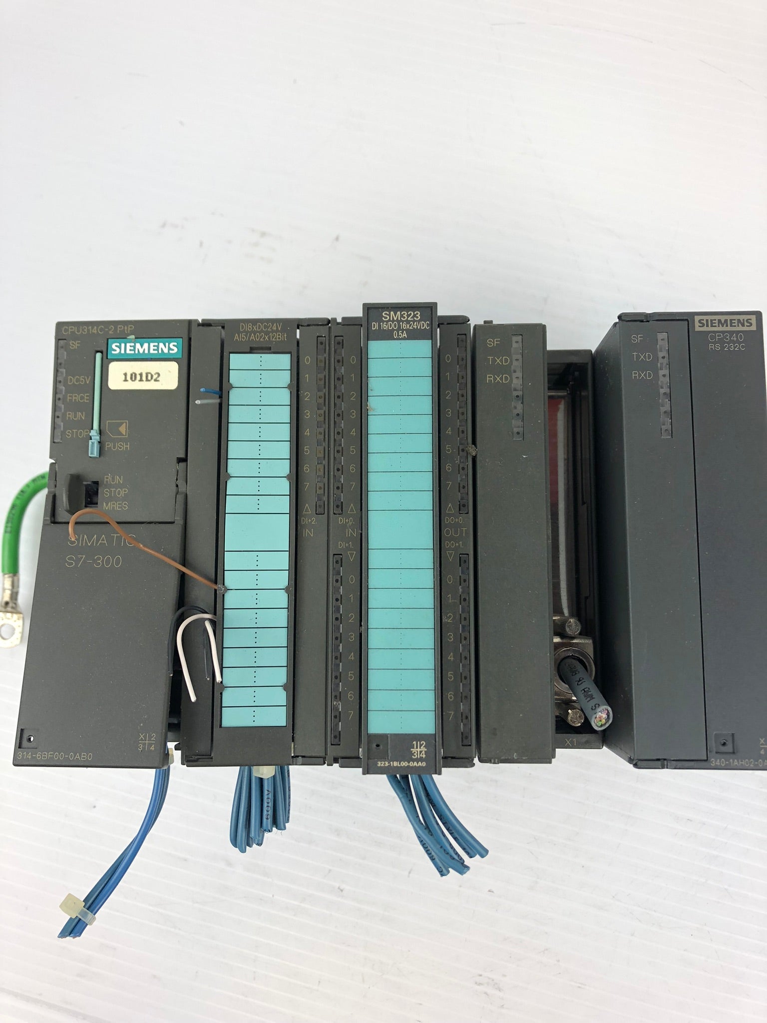Siemens CPU314C-2PTP 5 Slot PLC Rack Simatic S7-300