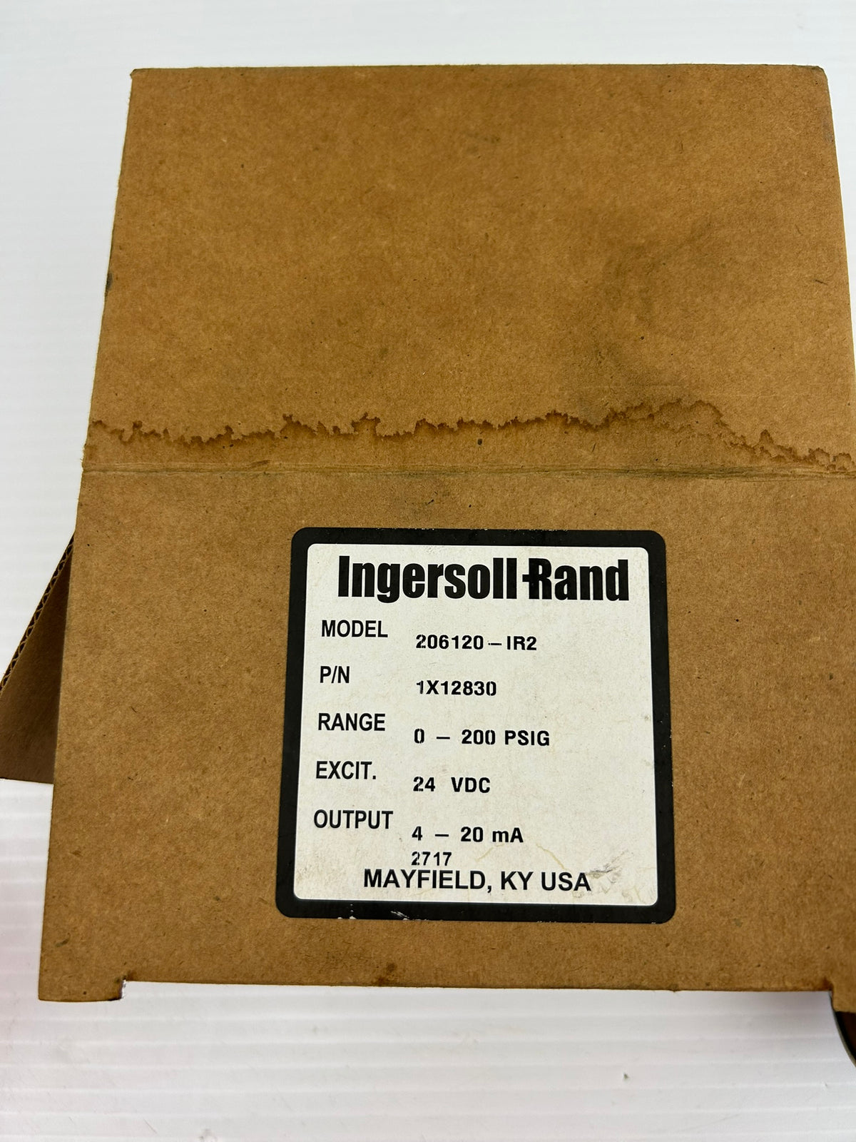 Ingersoll Rand 206120-IR2 Pressure Sensor 1X12830