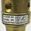 Airco 405-1021 Gas Regulator 400 Series