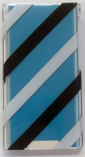 Griffin Exposed iPod Nano 7th Generation 16 GB Blue Stripes