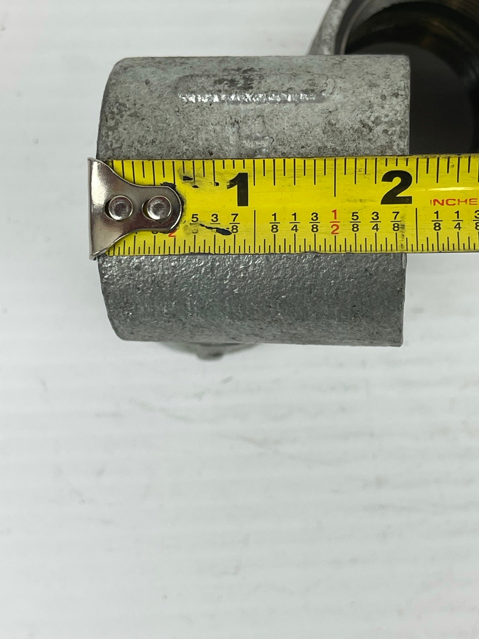 Threaded Steel Pipe Fitting Connector marked 1-1/4 Lot of 3