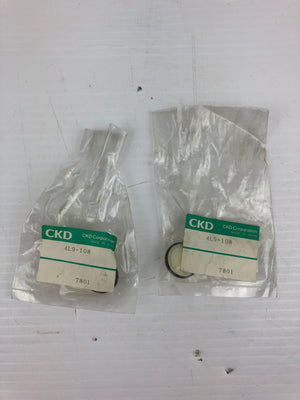CKD 4L9-108 Valve Repair Replacement Piece - Lot of 2