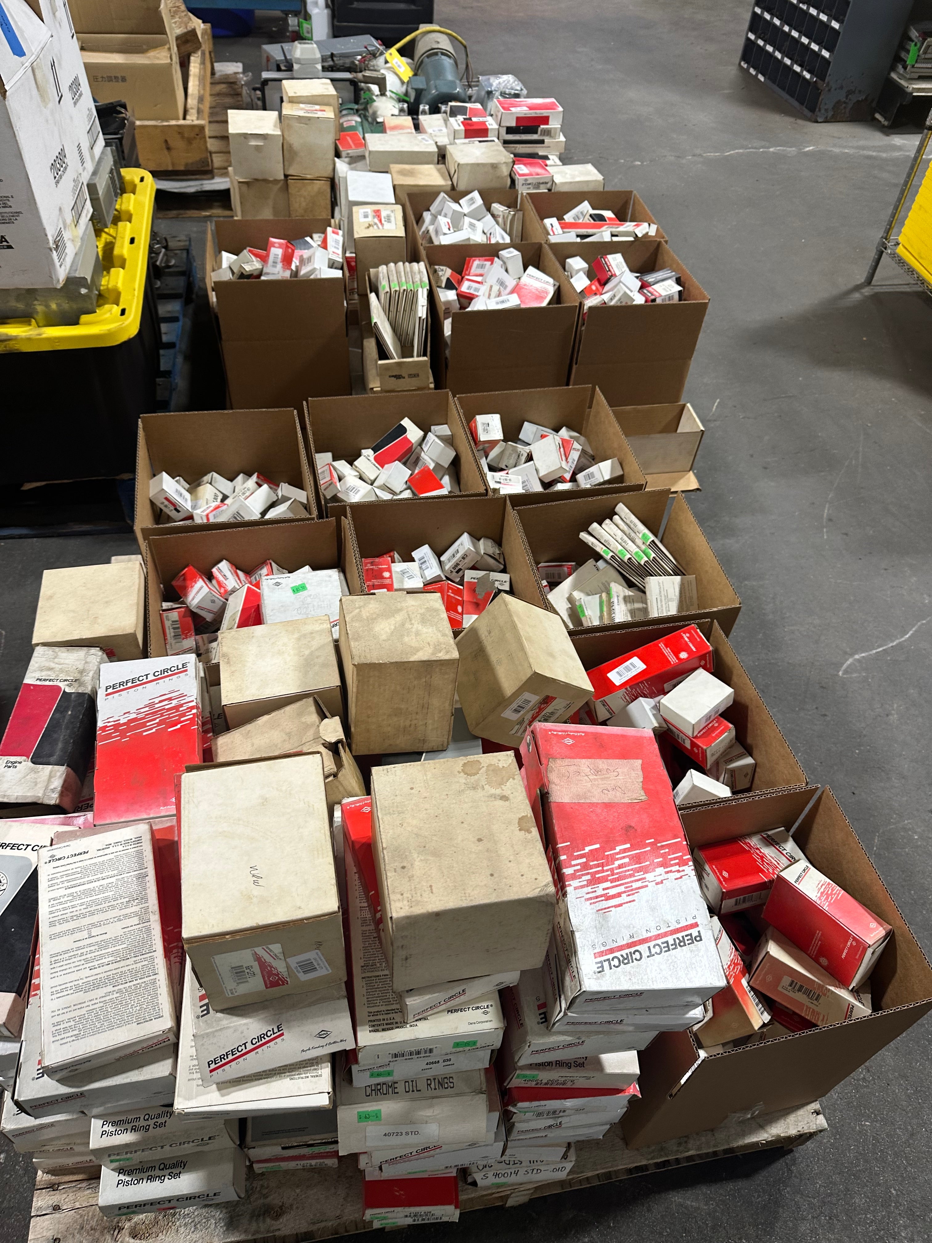 Huge Lot of Perfect Circle Auto Parts Over 400 Parts Various Parts