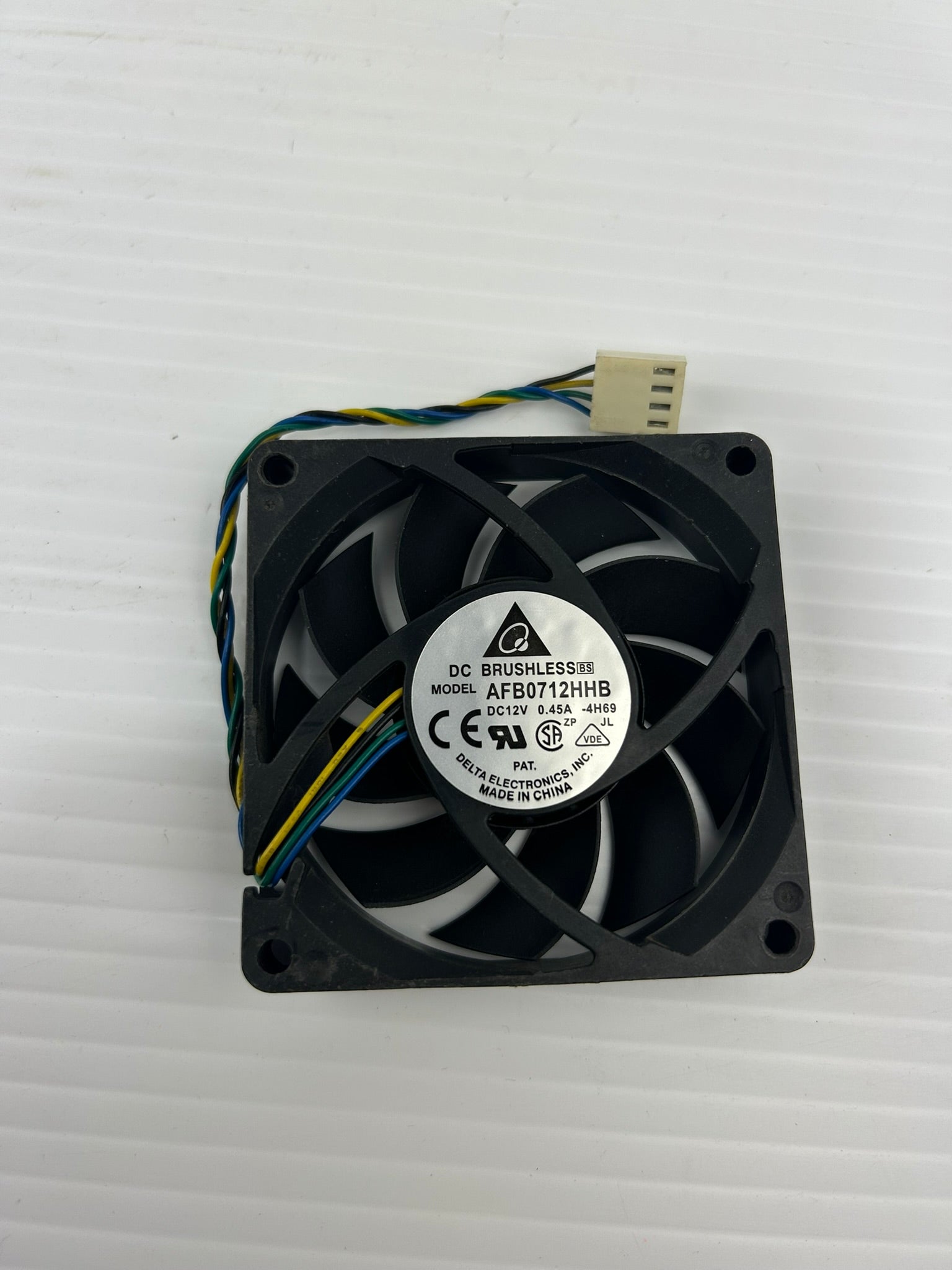 Delta Electronics AFB0712HHB DC Brushless Cooling Fan 12VDC - Lot of 5