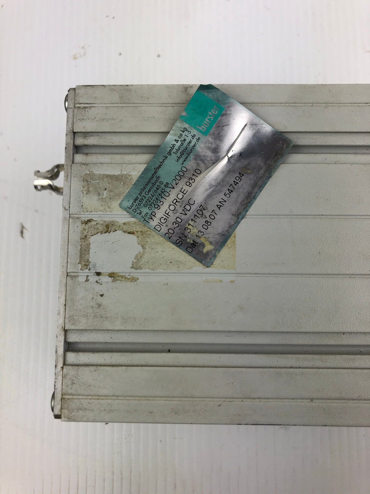 Burster 9310-V2000 Digiforce 9310 20-30VDC Module 311107