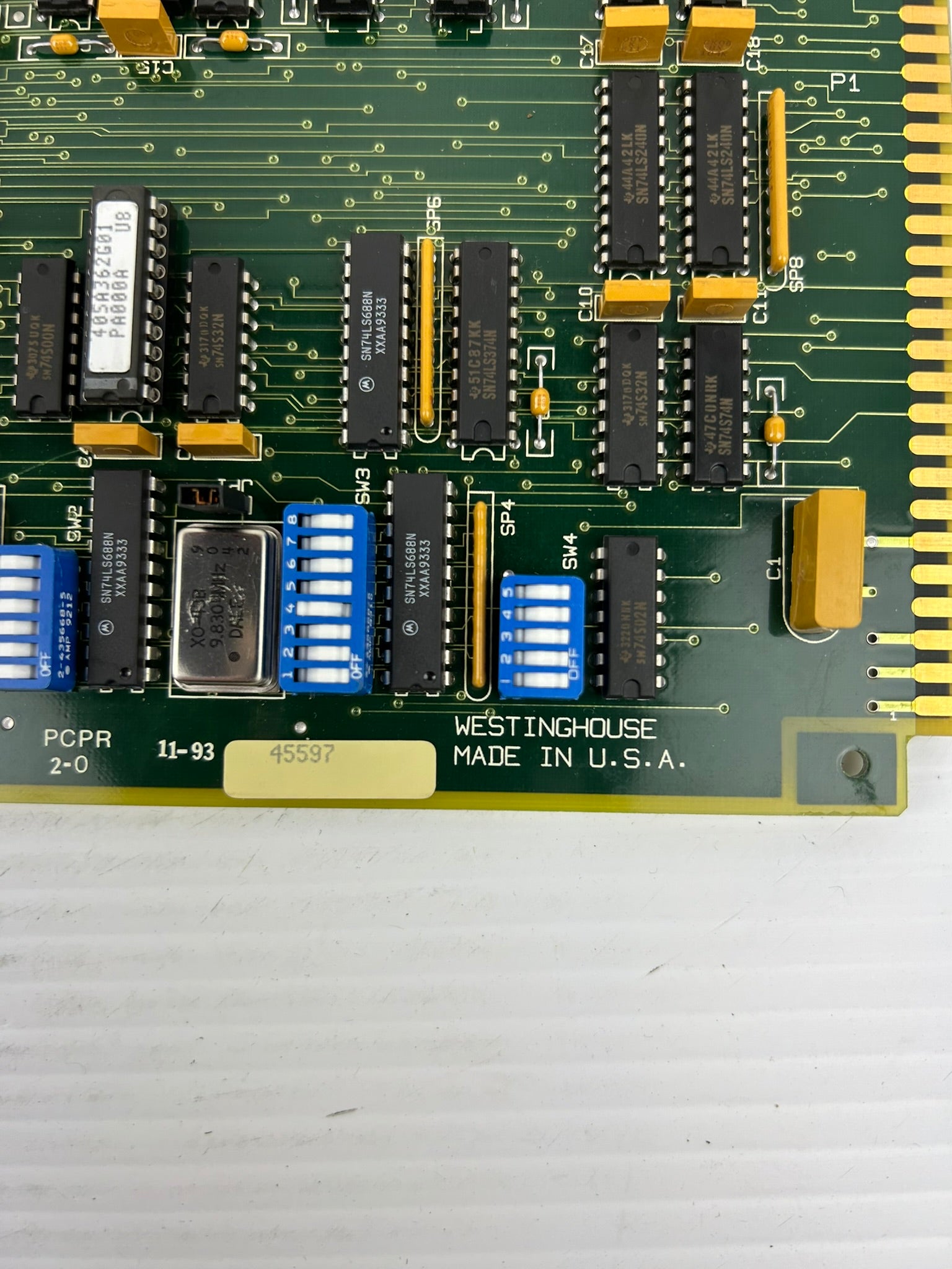 Westinghouse 7381A06G02 Circuit Board Sub K 3MUA9 7381A06 G02