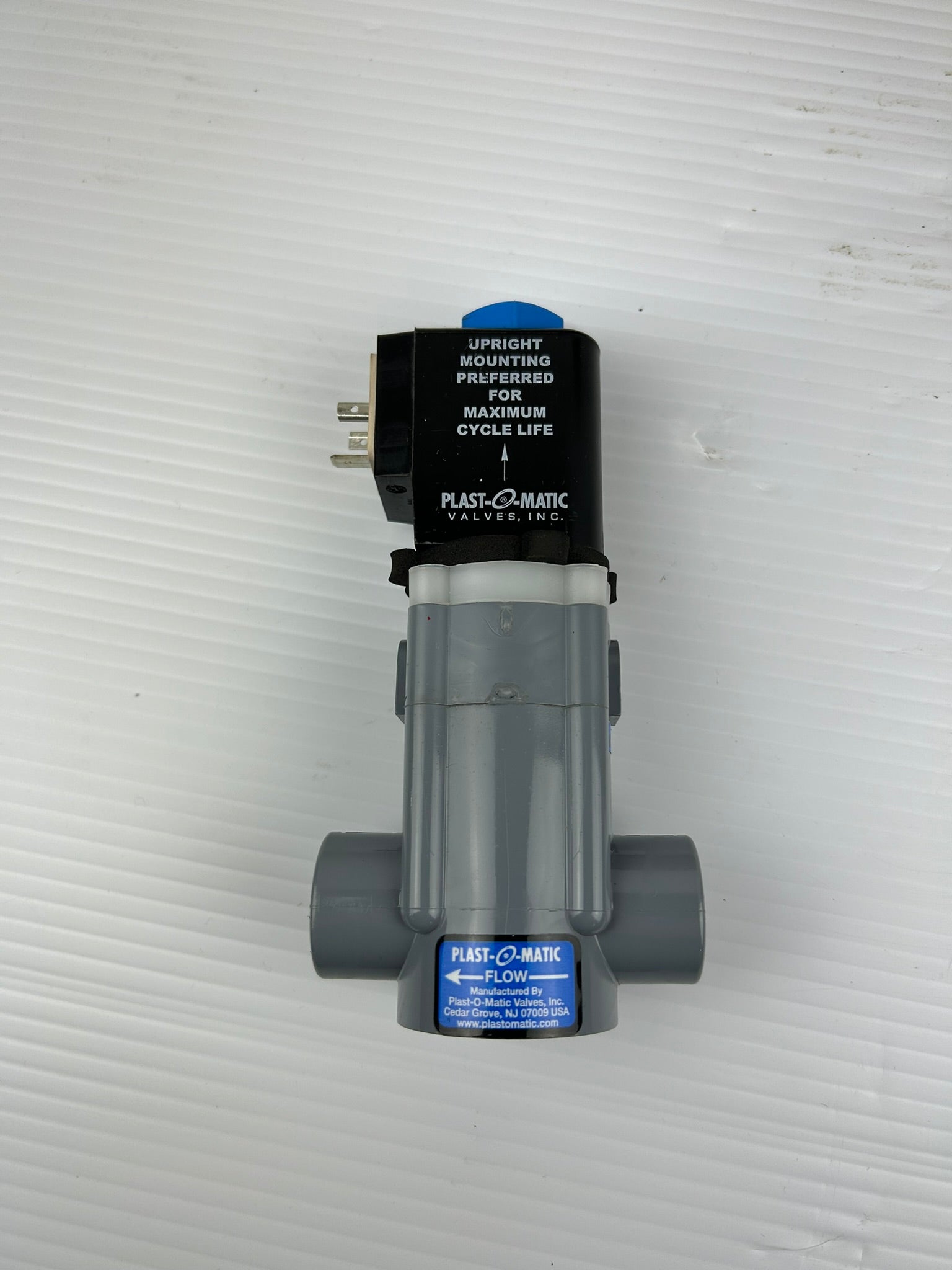 Plast-O-Matic EASYMT4EP12W24-CP Solenoid Valve 120V 24W