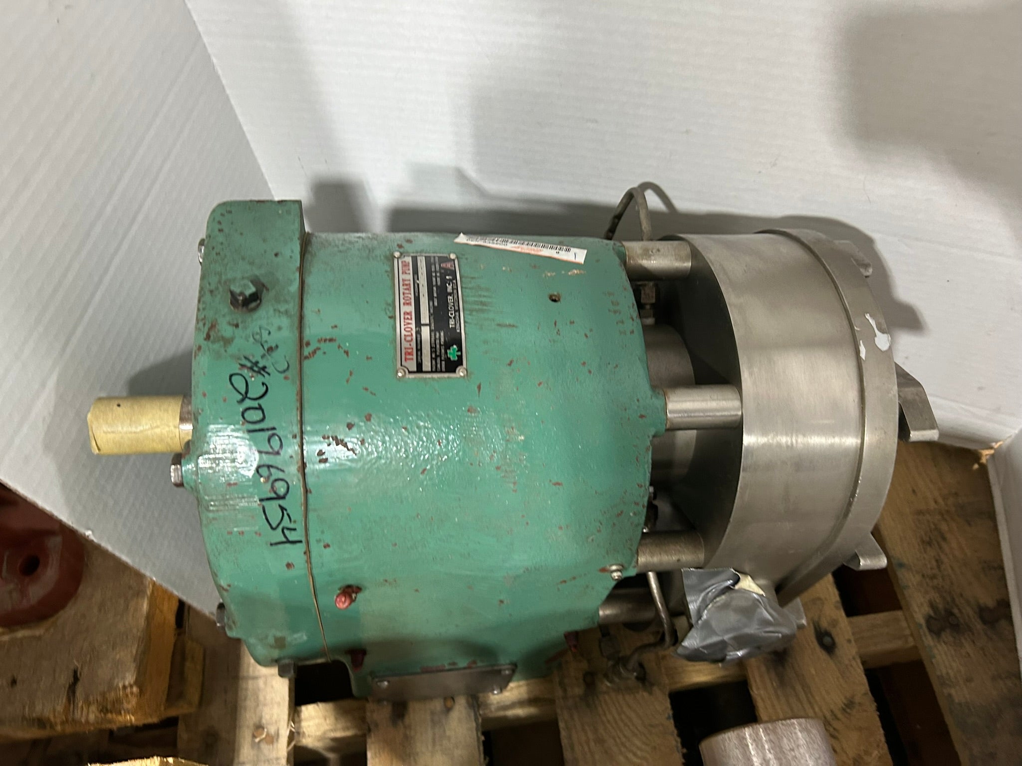 Tri-Clover PRRED60-2M-TC1-4-ST-S Rotary Pump