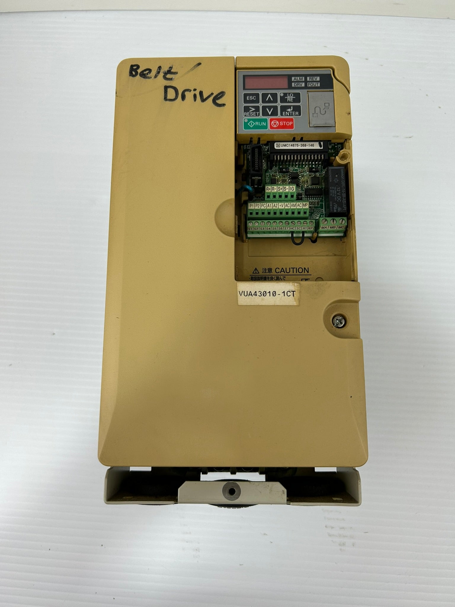 Yaskawa Electric CIMR-VU4A0018FAA V1000 3PH AC Drive Series A - No Top Cover