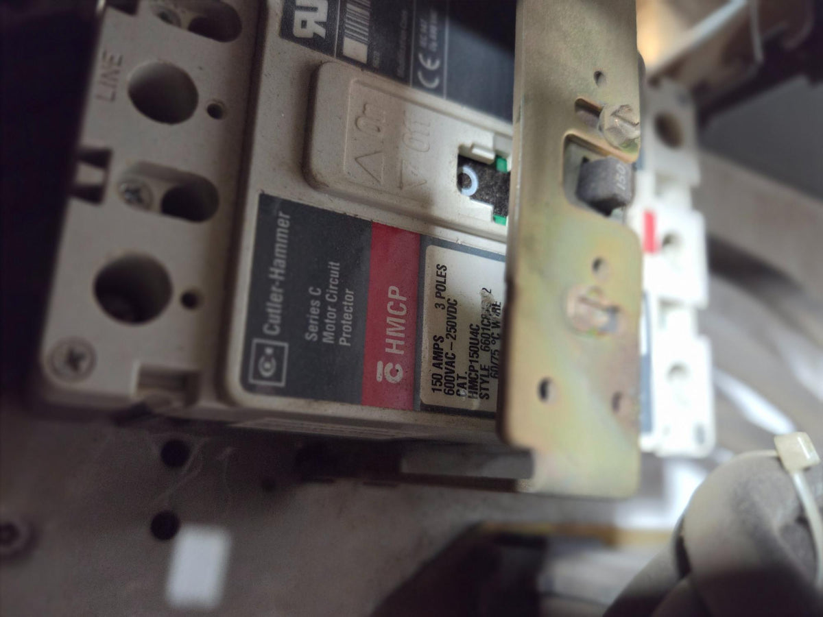 Allen-Bradley 2113B MCC Bucket 75HP 3PH 480V Size 4 FVNR 150A Breaker - No Door