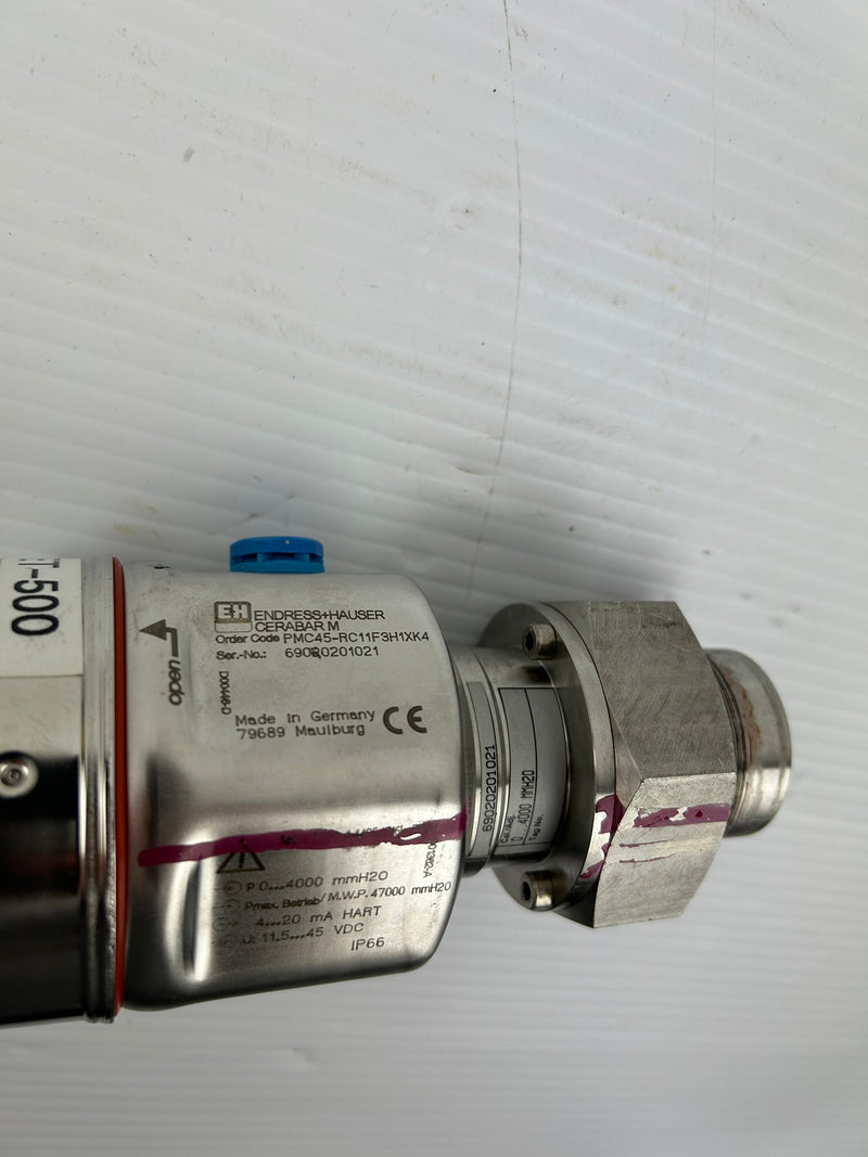 Endress+Hauser PMC45-RC11F3H1XK4 Pressure Sensor Transmitter