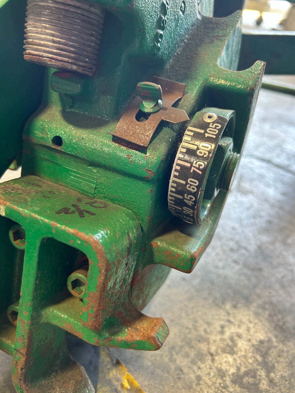 Greenlee Mechanical Pipe Bender 0-105 8-1/2" Rigid Steel AL Conduit 5024528