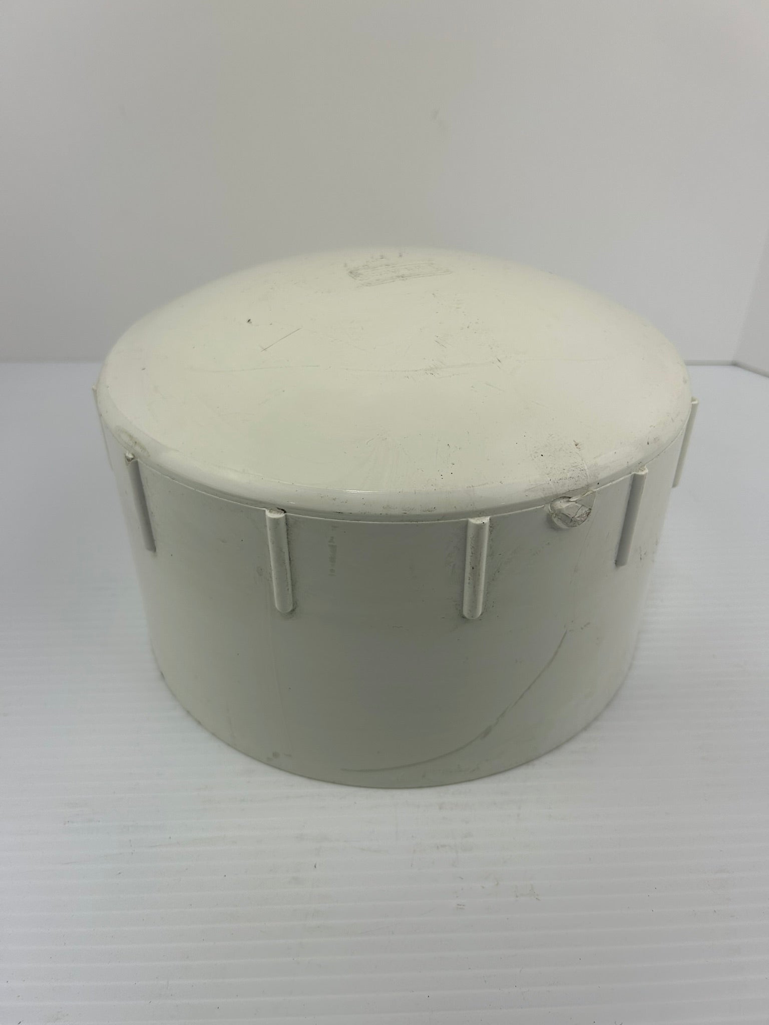 Spears D2466 PVC 1 White Cap SCH40 8" Round