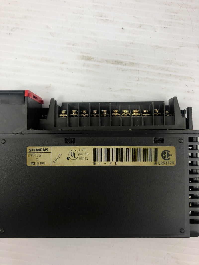 Siemens U-20T Output PLC Module 18~240VAC