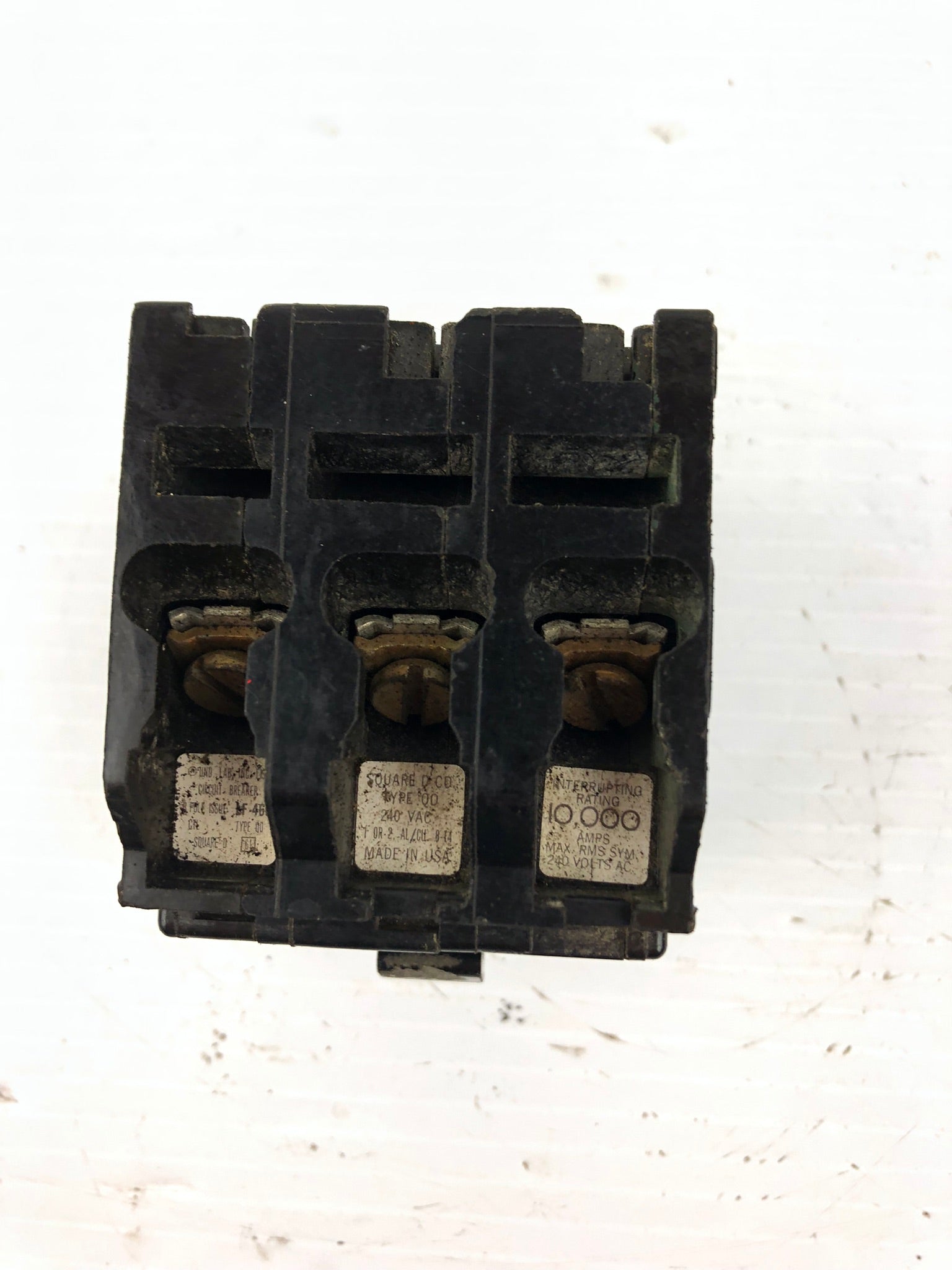 Square D LF-466 Circuit Breaker Type 00 10A 240VAC 3 Pole