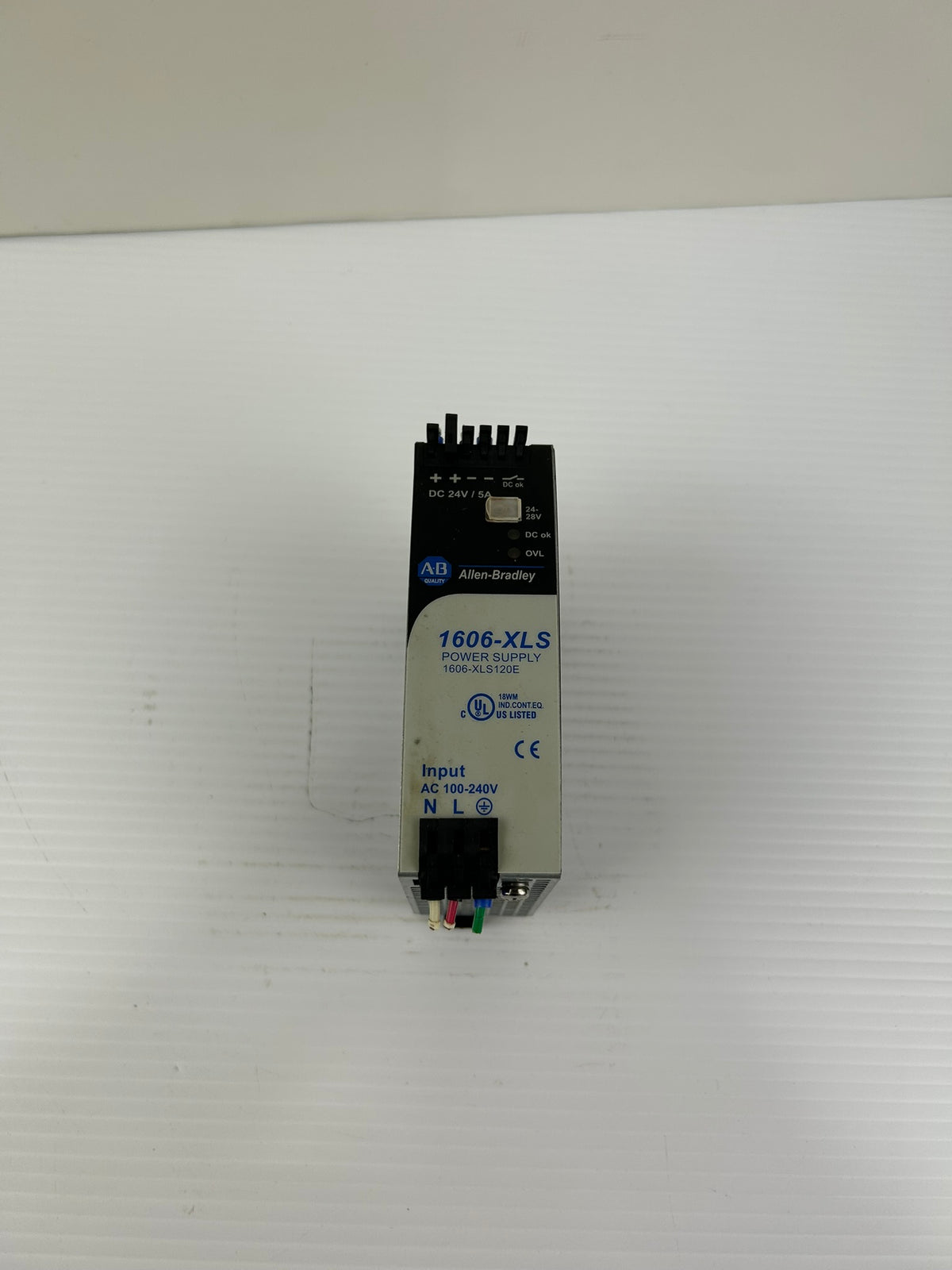 Allen Bradley 1606-XLS Power Supply 1606-XLS120E Series A 1PH 24V 5A 120W