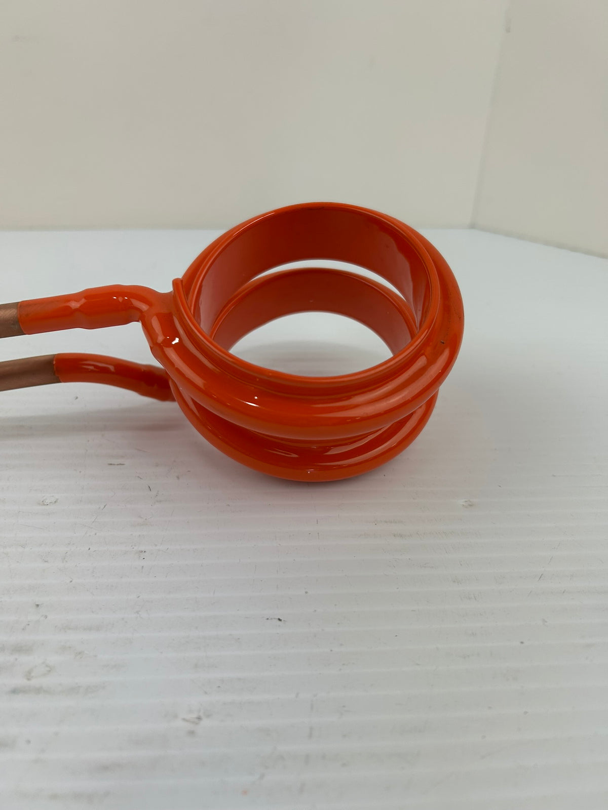 High Frequency Copper Tube Induction Heating Coil for Welding TT1-2.75L Orange