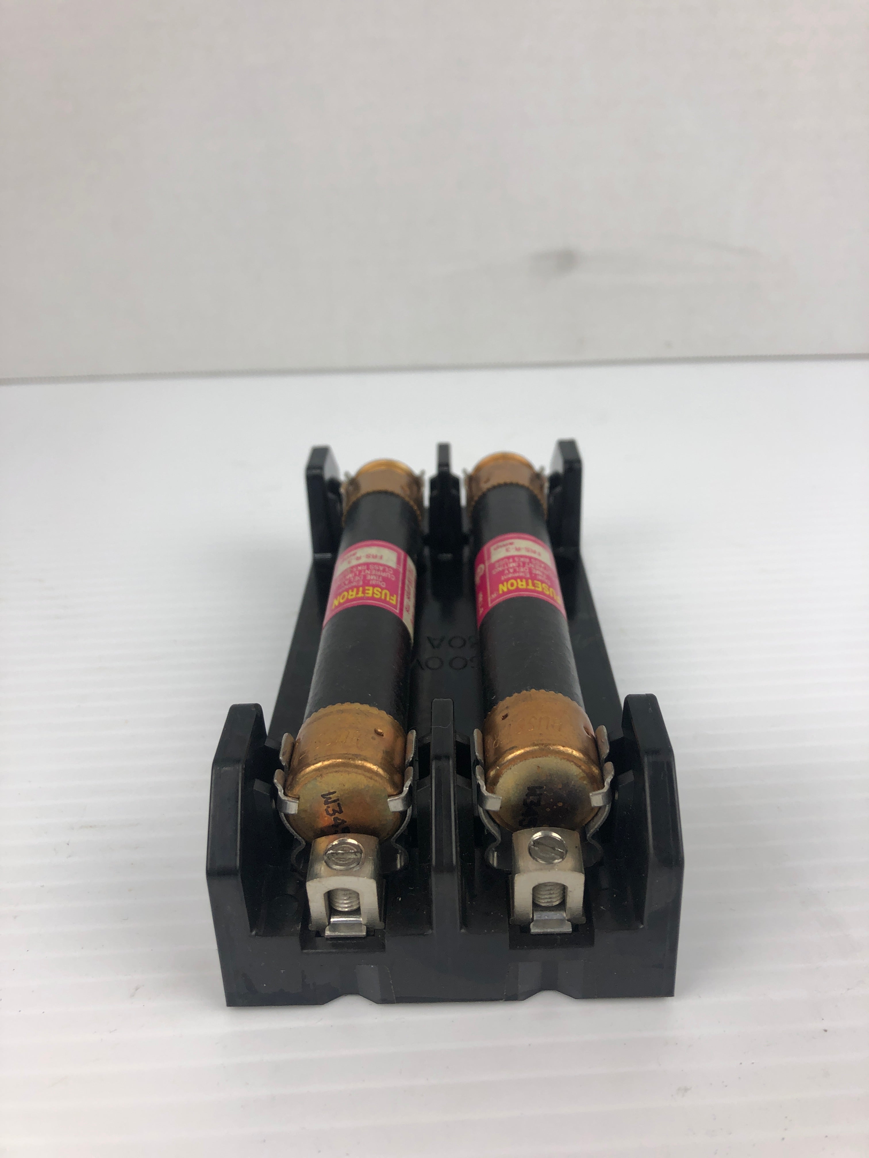 Marathon 4100031 Fuse Holder with Fusetron FRS-R-3 Fuses 600V 3A