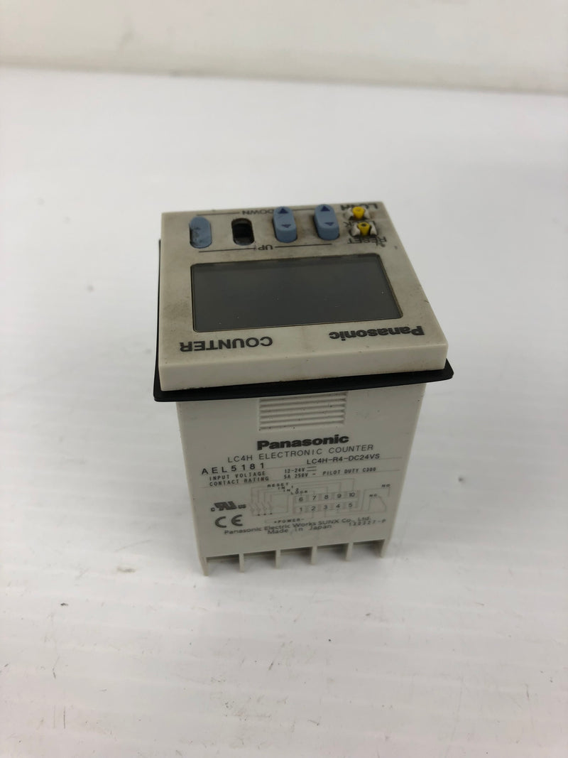 Panasonic LC4H-R4-DC24VS Electronic Counter