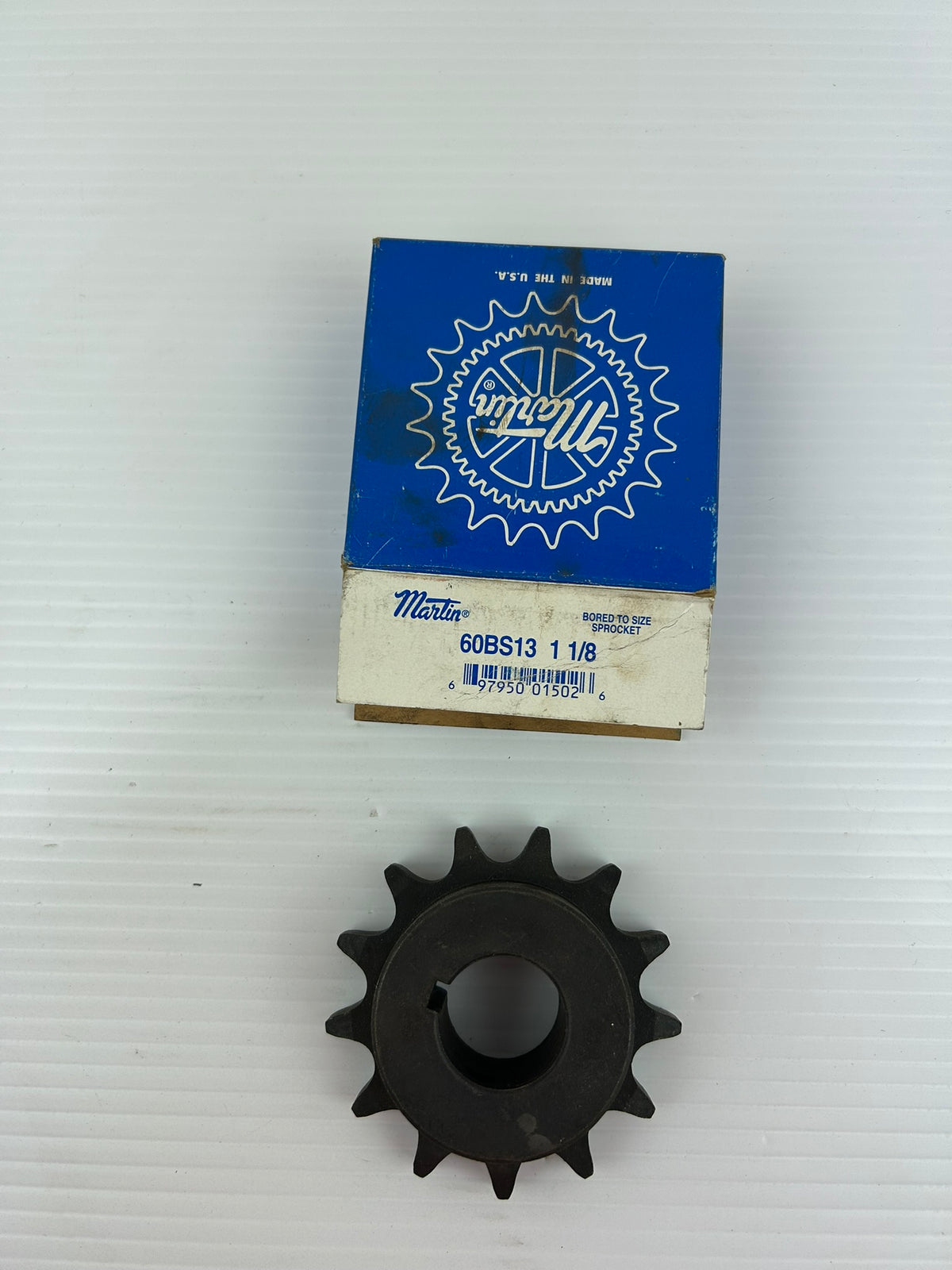Martin 60BS13 1 1/8 Sprocket 1-1/8" Bore Size 13 Teeth
