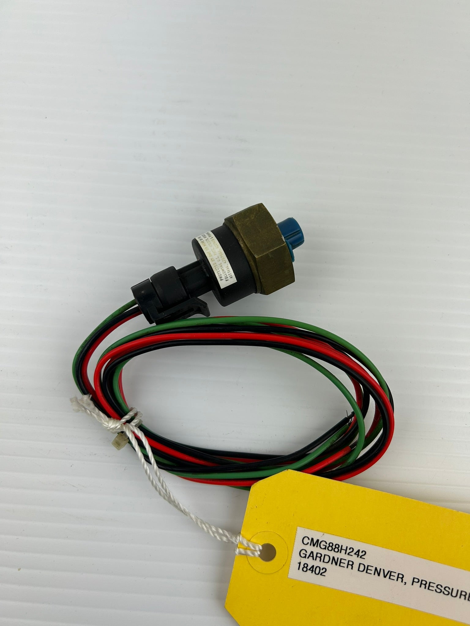 Gardner Denver CMG88H242 Pressure Transducer Sensor 18402 P165-5183 Range