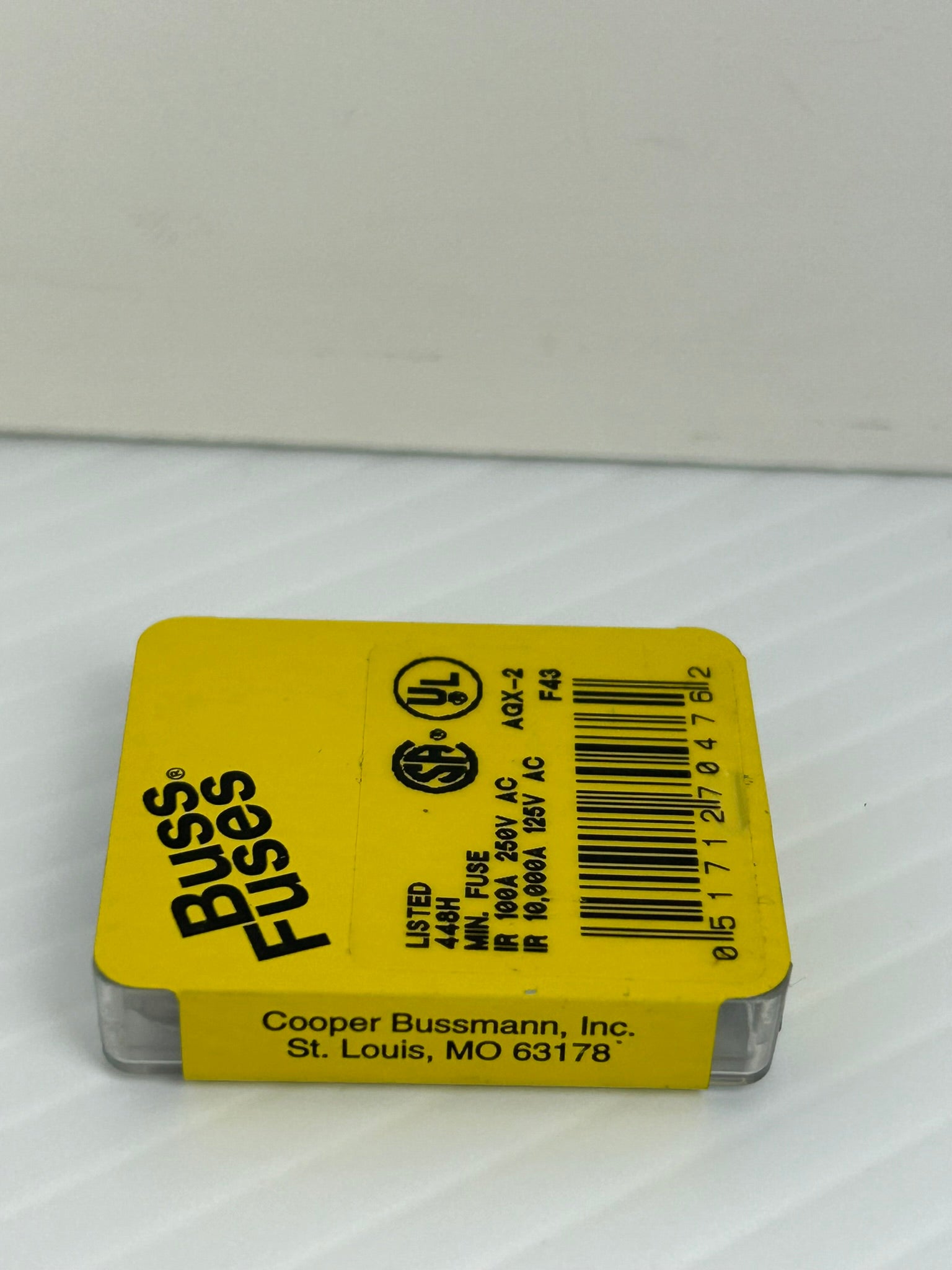 Buss AGX-2 Glass Fuses 250VAC 100A - Lot of 9