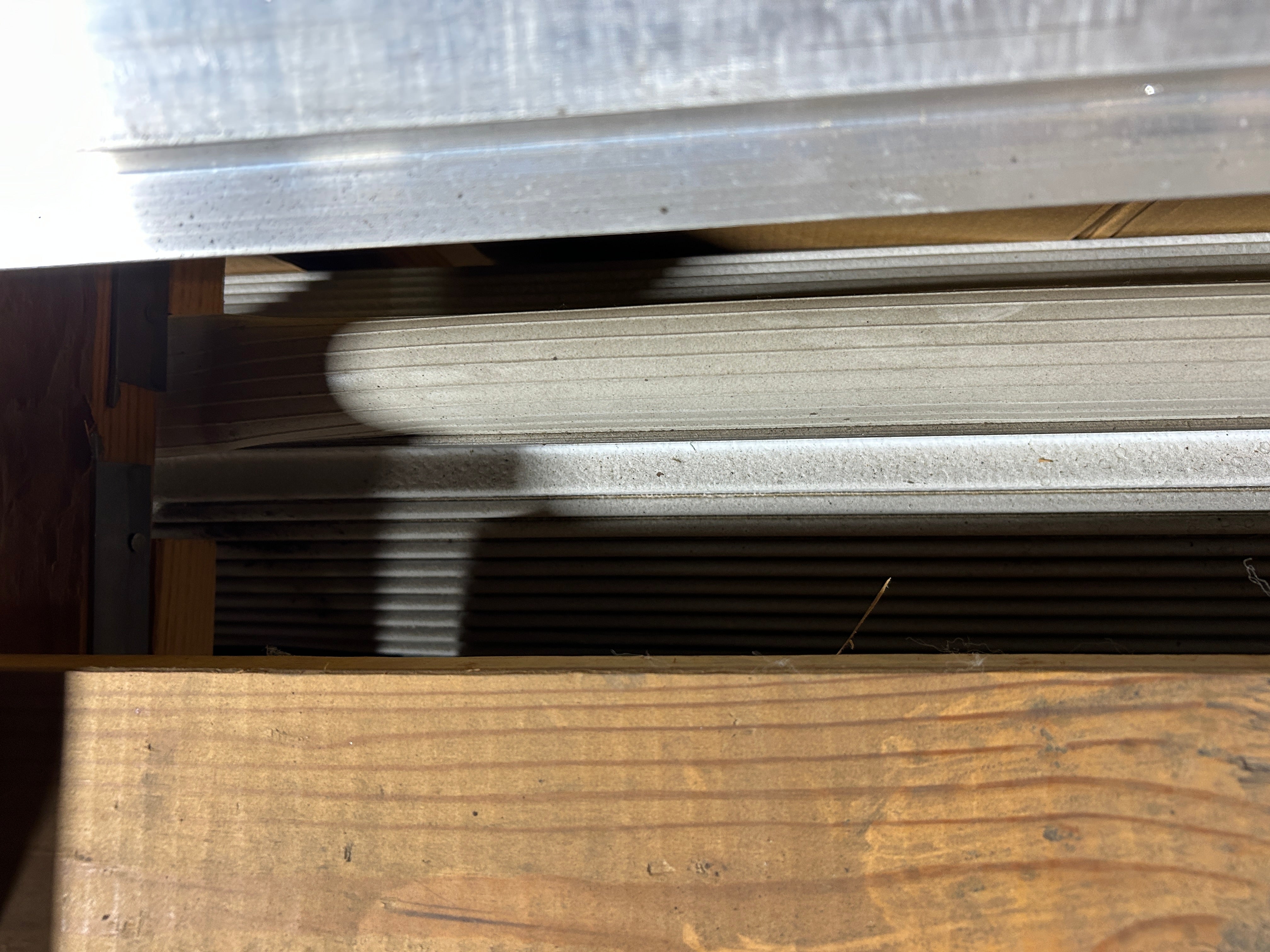 Commercial Overhead Door Rolling Steel with Rubber Seal 81562 ~13'6" Wide