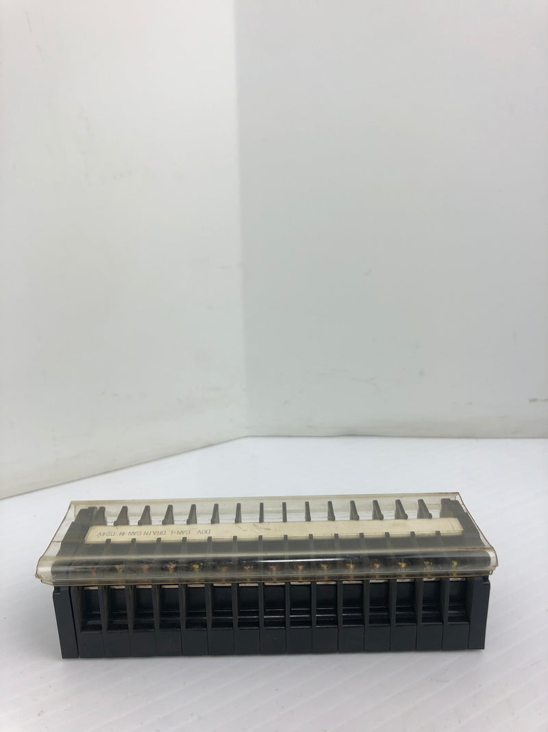 Idec BNE15W Terminal Block 600V 15P