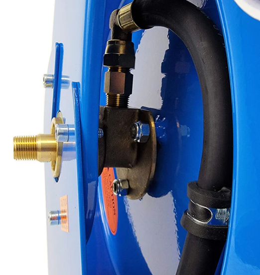 Industrial Hose Reel Air Water 3/8" x 50' Hose 300 PSI Macnaught M3D-AW-37550 ***
