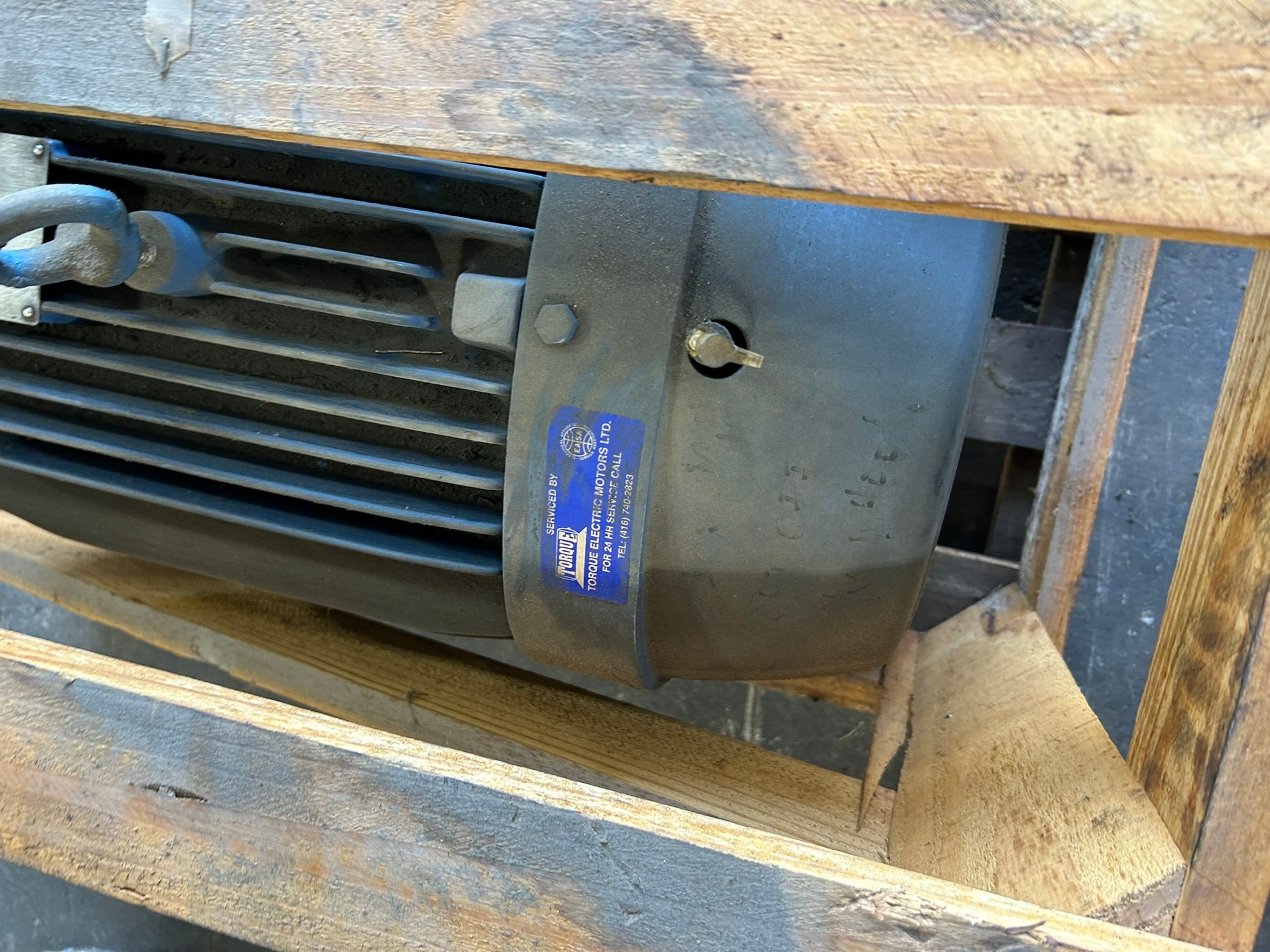 WEG 01512ET3E284T Motor 15HP 208-230/460V 3PH 1180RPM TEFC-WP 284T