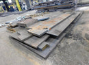 Heavy Steel Plate Slab Lot Miscellaneous Sizes