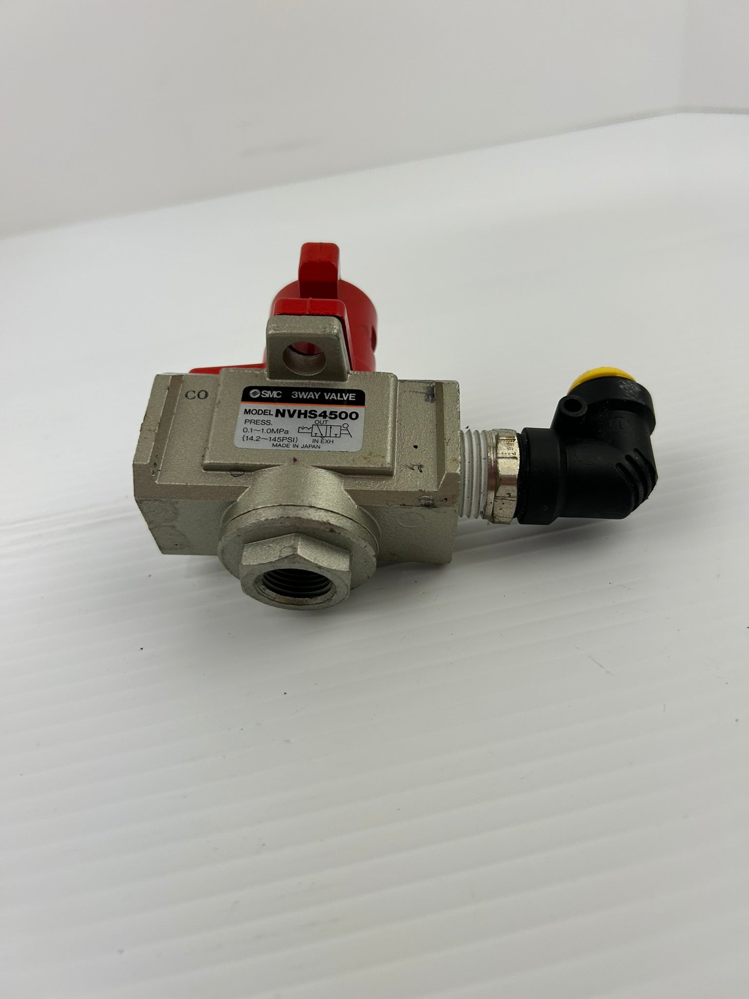 SMC NVHS4500 Pneumatic Lockout Valve 0.1-1.0MPa
