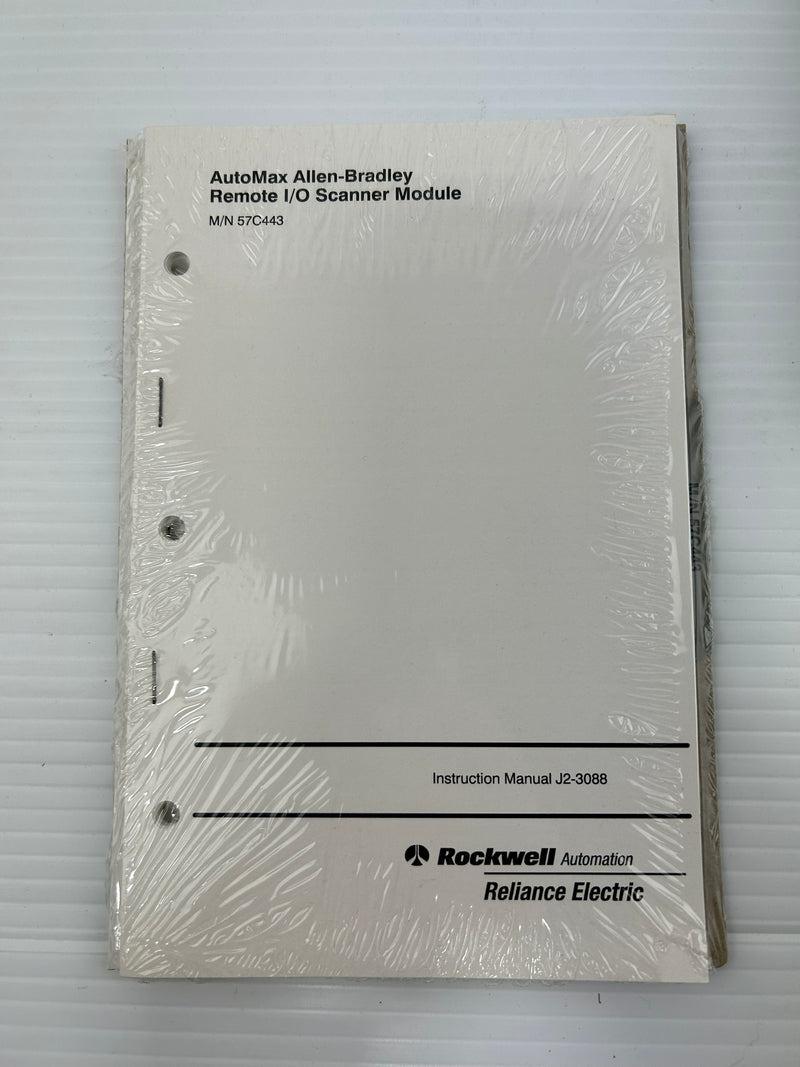 Reliance Electric 57C443 Allen-Bradley Remote IO Scanner Interface 57443 J2-3088